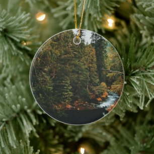 Tamolitch-Herfsten (blauwe pool) Keramisch Ornament
