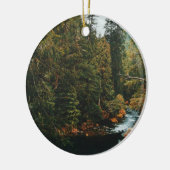 Tamolitch-Herfsten (blauwe pool) Keramisch Ornament (Links)