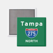 Tampa 275 magneet (Voorkant / Achterkant)