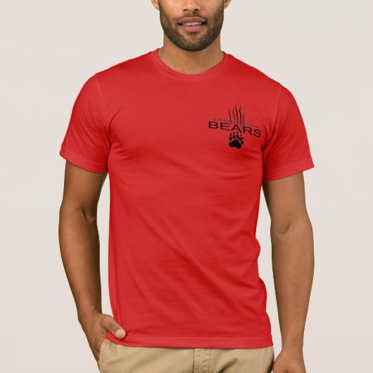 Tampa Bay Beren Muscle T RED T-shirt (Voorkant)