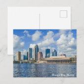 Tampa Bay, Downtown Tampa Feestdagenkaart (Voorkant / Achterkant)