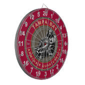 Tampa Bay Fauteuil Quarterback Football Dartboard Dartbord (Voorkant Links)
