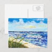 Tampa Bay Florida Beach Sunshine Skyway Bridge Briefkaart (Voorkant / Achterkant)