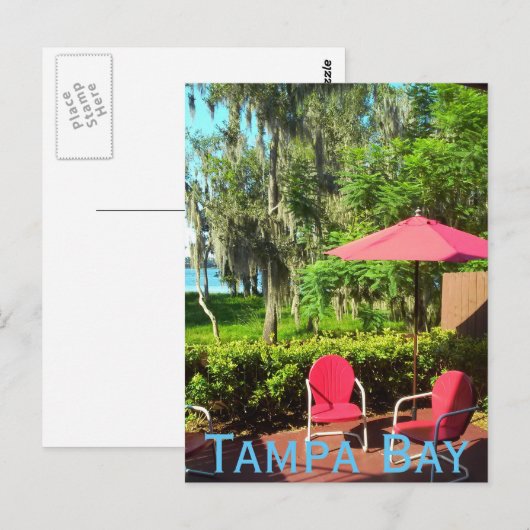 Tampa Bay Florida Briefkaart (Voorkant / Achterkant)