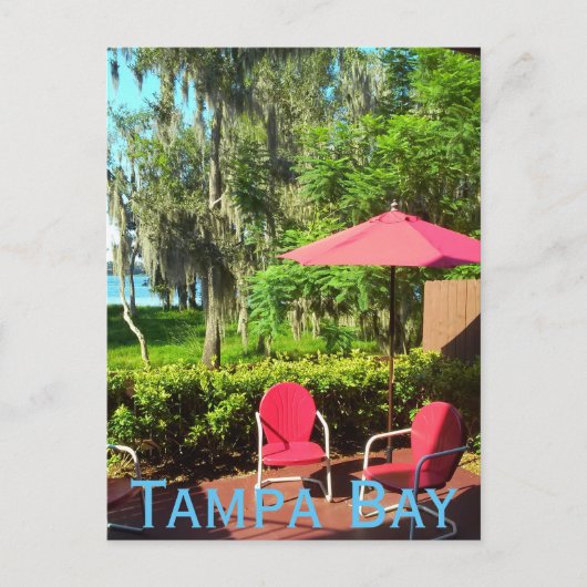 Tampa Bay Florida Briefkaart (Voorkant)