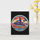 Tampa Bay Florida Jetski Boating Water Golf Waters Kaart (Gele Bloem)