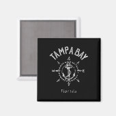 Tampa Bay Florida Sailing Magneet (Voorkant / Achterkant)