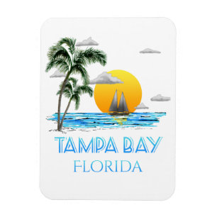 Tampa Bay Florida Sailing Magneet