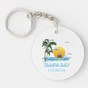 Tampa Bay Florida Sailing Sleutelhanger