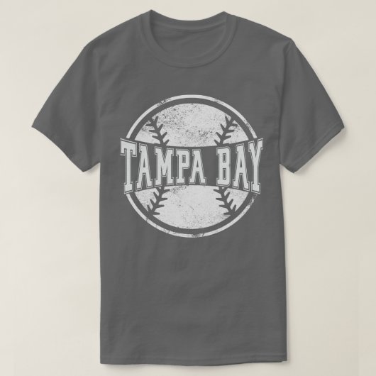  Tampa Bay Honkbal Team Gift T-shirt (Design voorkant)