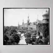 Tampa Bay Hotel, Florida c1902 Poster (Voorkant)