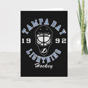 Tampa Bay Lightning Hockey Mask Zwart Officieel Ge Kaart