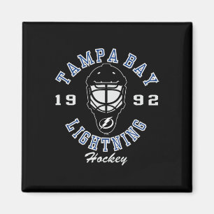 Tampa Bay Lightning Hockey Mask Zwart Officieel Ge Magneet