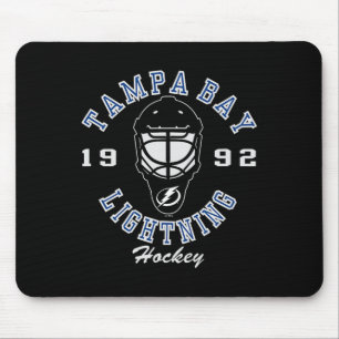 Tampa Bay Lightning Hockey Mask Zwart Officieel Ge Muismat