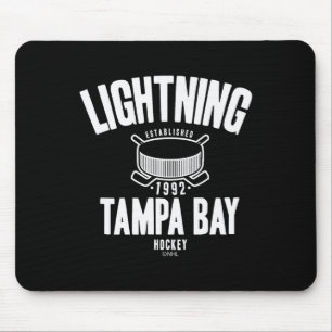 Tampa Bay Lightning Hockey Puck Blauw Officieel Ge Muismat