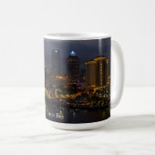Tampa Bay Night Skyline Koffiemok (Voorkant rechts)