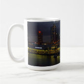 Tampa Bay Night Skyline Koffiemok (Links)