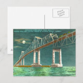 Tampa Bay  Old Sunshine Skyway Briefkaart (Voorkant / Achterkant)