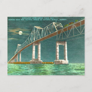 Tampa Bay  Old Sunshine Skyway Briefkaart