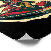 Tampa Bay Pirate Florida Jetski Boating Funny Gasp Poster (Hoek)