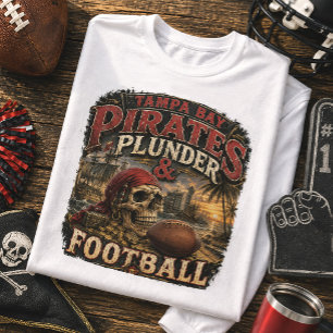 Tampa Bay Piraten Plunder & Football Fan T-shirt