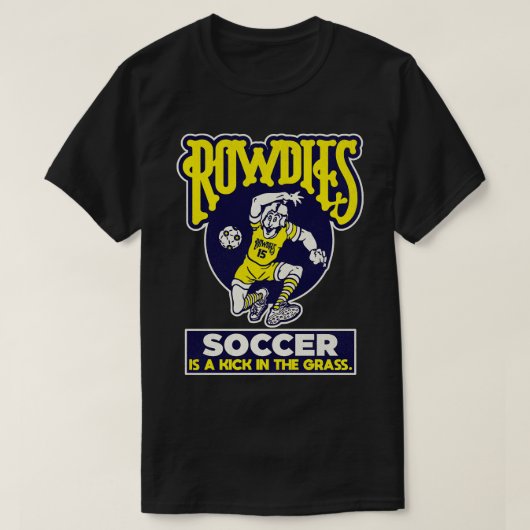 Tampa Bay Rowdies is een schop in het gras T-shirt (Design voorkant)
