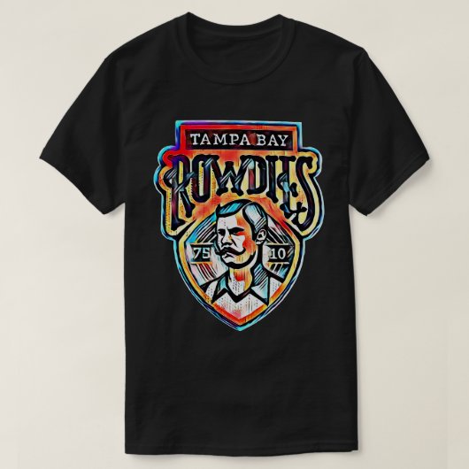 Tampa Bay Rowdies Voetbal T-shirt (Design voorkant)