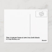 Tampa Bay 's ochtends Briefkaart (Achterkant)