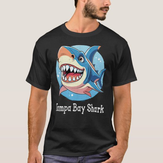 Tampa Bay Shark T-shirt (Voorkant)