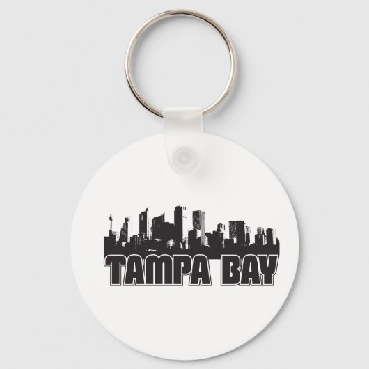 Tampa Bay Skyline Sleutelhanger (Voorkant)