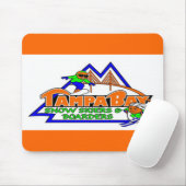 Tampa Bay Snow Skiers en Boarders Mousepad Muismat (Met muis)
