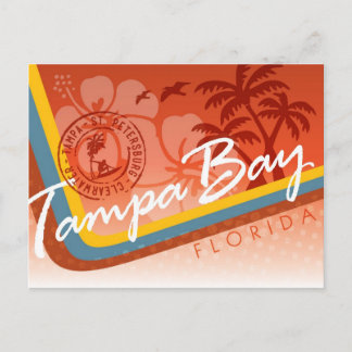 Tampa Bay Tropisch Briefkaart