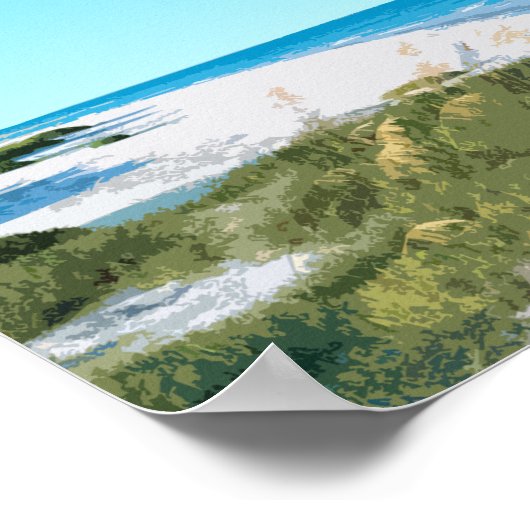 Tampa Beach Florida Vintage Poster (Hoek)