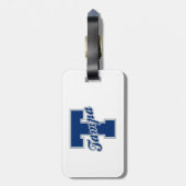 Tampa-brief Bagagelabel (Achterkant verticaal)