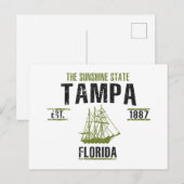 Tampa Briefkaart (Voorkant / Achterkant)