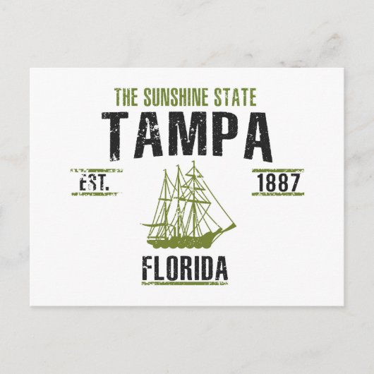 Tampa Briefkaart (Voorkant)