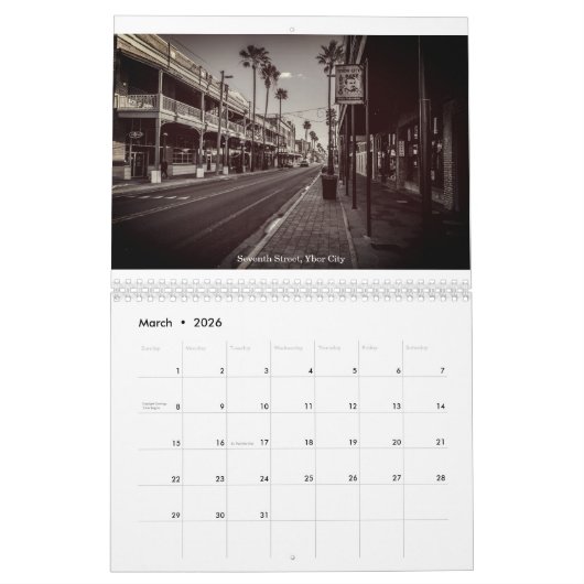 Tampa Calendar Kalender (Mar 2026)