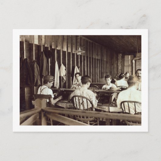 Tampa Cigar Boys, 1909 Briefkaart (Voorkant)