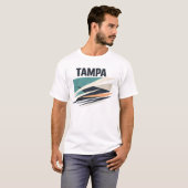 TAMPA — Coastal Geometry T-shirt (Voorkant volledig)