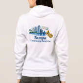 Tampa Community Band Zip Up Hoodie (Achterkant)