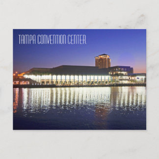 Tampa Conventie Center bij zonsopgang Briefkaart