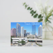 Tampa, de skyline van Florida, gezien vanuit het z Briefkaart (Staand voorkant)