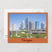 Tampa, de volgende grootste stad van Amerika Briefkaart (Voorkant / Achterkant)