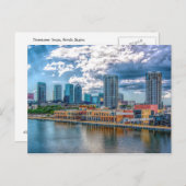 Tampa Downtown Skyline Briefkaart (Voorkant / Achterkant)