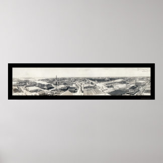 Tampa, FL Foto 1913 Poster