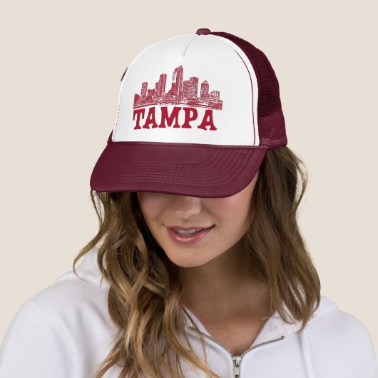 Tampa Fl Skyline Gear Trucker Pet (In situ)