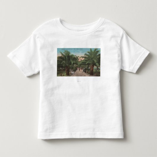 Tampa, FL - Uitzicht van de Ingang van het Park Ba Kinder Shirts (Voorkant)