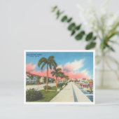 Tampa, Florida  Bayshore Drive en Marina Briefkaart (Staand voorkant)