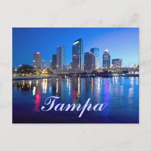 Tampa, Florida bij zonsopgang Briefkaart (Voorkant)
