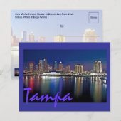 Tampa, Florida bij zonsopgang van Davis Islands. Briefkaart (Voorkant / Achterkant)